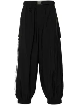 Y-3: Брюки в полоску 