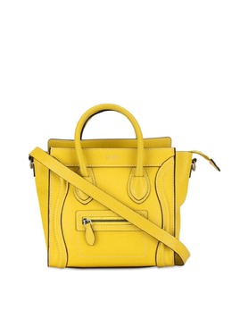 Céline Pre-Owned: Жёлтая сумка-шоппер 