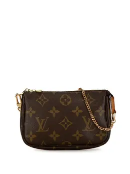 Louis Vuitton Pre-Owned: Коричневая сумка 