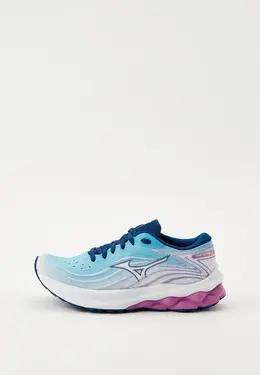 Mizuno: Голубые кроссовки 