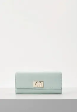 Furla: Голубой кошелёк 