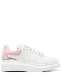 Alexander McQueen: Белые кроссовки  Oversized