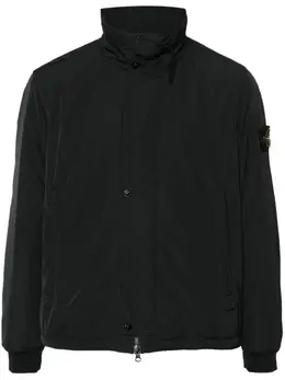 Stone Island: Чёрная куртка  Compass