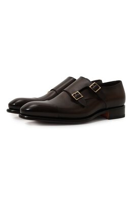 Santoni: Тёмные туфли  Carter