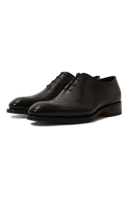 Santoni: Тёмные туфли 