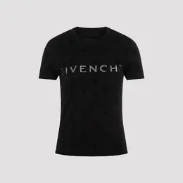 Givenchy: Чёрная футболка 