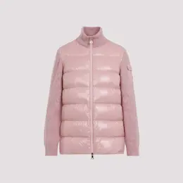 Moncler: Розовый кардиган 