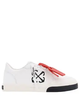 Off-White: Белые кроссовки  Vulcanized