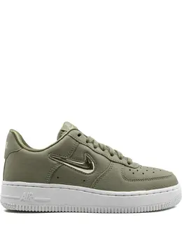 Nike: Зелёные кроссовки  Air Force 1