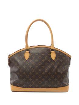 Louis Vuitton Pre-Owned: Коричневая сумка-шоппер 