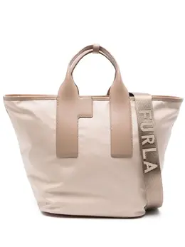 Furla: Розовая сумка-шоппер 