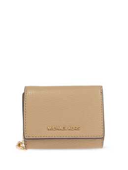 Michael Kors: Бежевый кошелёк 