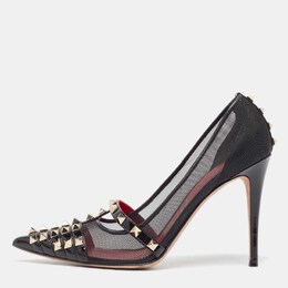 Valentino: Чёрные туфли  Rockstud Alcove