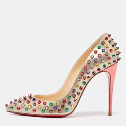 Christian Louboutin: Коричневые туфли  Pigalle