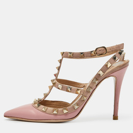 Valentino: Розовые туфли  Rockstud