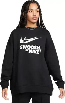 Nike: Чёрный свитшот  NSW