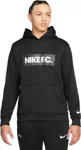 Nike: Чёрная толстовка  FC