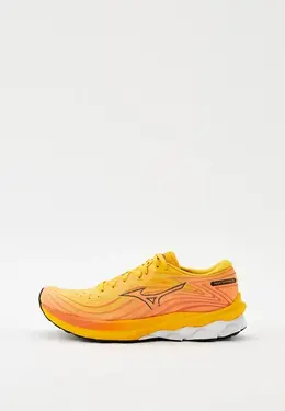 Mizuno: Жёлтые кроссовки 