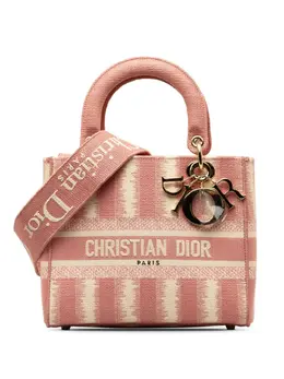 Christian Dior Pre-Owned: Сумка в полоску 