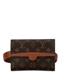 Louis Vuitton Pre-Owned: Коричневая сумка 