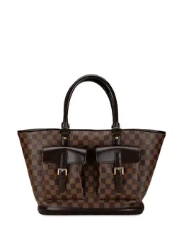 Louis Vuitton Pre-Owned: Коричневая сумка-шоппер 