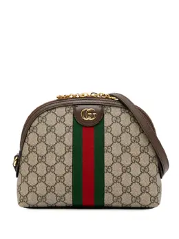 Gucci Pre-Owned: Коричневая сумка через плечо 