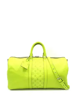 Louis Vuitton Pre-Owned: Жёлтая сумка 