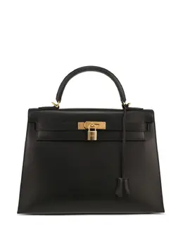 Hermès Pre-Owned: Чёрная сумка 