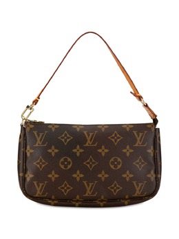 Louis Vuitton Pre-Owned: Коричневая сумка 