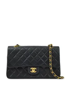 CHANEL Pre-Owned: Чёрная сумка 