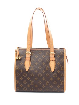 Louis Vuitton Pre-Owned: Коричневая сумка-шоппер 