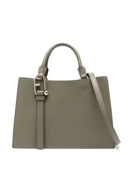 Furla: Зелёная сумка-шоппер 