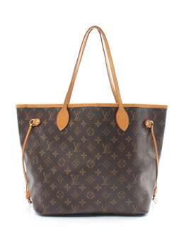 Louis Vuitton Pre-Owned: Коричневая сумка-шоппер 