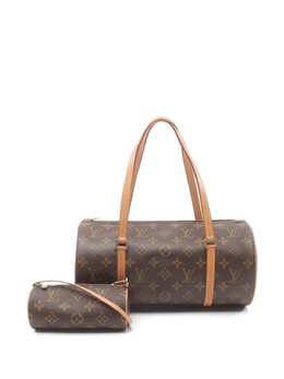 Louis Vuitton Pre-Owned: Коричневая сумка-шоппер 