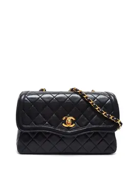 CHANEL Pre-Owned: Чёрная сумка 