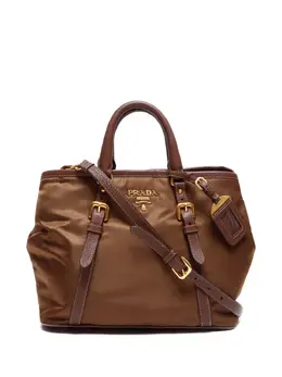 Prada Pre-Owned: Коричневая сумка 