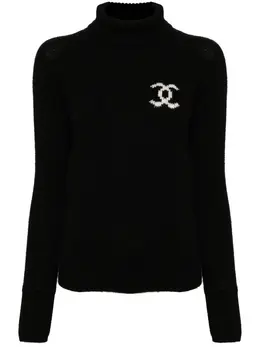 CHANEL Pre-Owned: Кашемировый свитер 