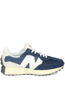 New Balance: Голубые кроссовки  327