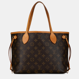 Louis Vuitton: Коричневая сумка  Neverfull