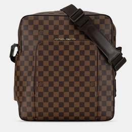 Louis Vuitton: Коричневая сумка 