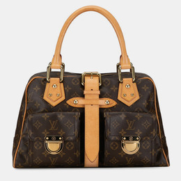 Louis Vuitton: Коричневая сумка 