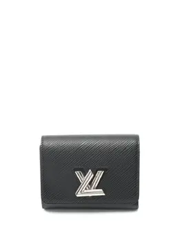 Louis Vuitton Pre-Owned: Чёрный кошелёк 