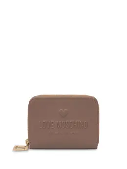 Love Moschino: Коричневый кошелёк 