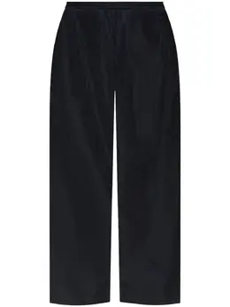 Balenciaga: Чёрные брюки 