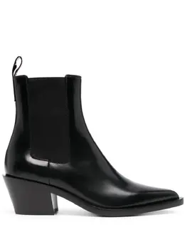Gianvito Rossi: Чёрные ботинки 