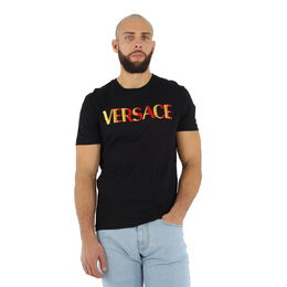 Versace: Чёрная футболка