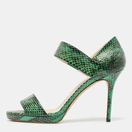 Jimmy Choo: Зелёные сандалии 