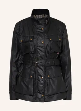 Belstaff: Синяя куртка 