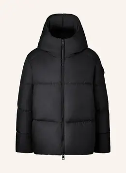 Canada Goose: Чёрный пуховик 