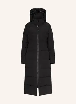 Canada Goose: Чёрный пуховик 